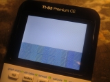 TI-83 Premium CE plantée/bloquée