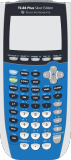 TI-84 Plus Silver Edition bleue