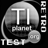 Logo rétro-test