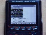 TI-82Adv Python + SynchroD