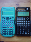 HP 300s+ Casio fx-92 Collège 2D+