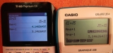 comparaison casio exact 3