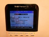 TI-83 Premium CE DVT - Mode Exam