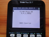 TI-84 Plus CE-T + OS 5.4.1