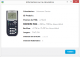 Informations TI-89 Titanium