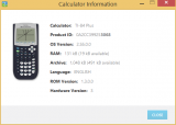 Informations TI-83 Plus.fr (USB)