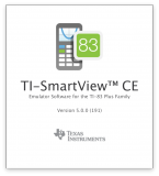 TI-SmartView CE | Splash window
