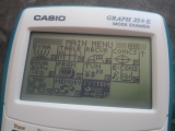 Casio Graph 35+E v2.10 (tableur)