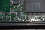 TI-82 PCB Detail 1
