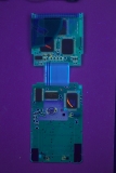 TI-81 'B' Mainboard Back UV