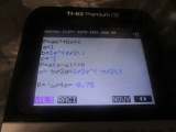 Ex3: coefficients complexes, Δ>0