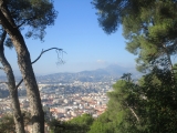 Nice, vue nord du Mont Boron