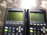 TI-84 Plus T + TI-82 Advanced