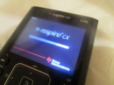 New TI-Nspire CX Boot screen