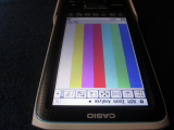 Casio fx-CP400+E + image mire
