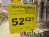 Calculatrices Auchan, 08/2015