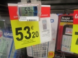 Calculatrices Carrefour, 08/2015