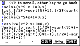 KhiCAS (giac/xcas) sur Graph90+E