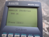 Casio Graph 100+