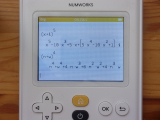 NumWorks + calcul littéral