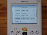 NumWorks N0110 + Upsilon 1.0.1