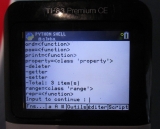 explmod() 83 Premium CE Python