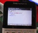 prec() TI-83 Premium CE Python