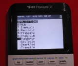 Appli TI-83 Premium CE Python