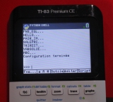 Console TI-83 Premium CE Python