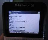 explmod(math) TI-83PCE Python