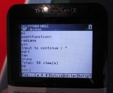 explmod(math) TI-83PCE Python