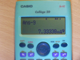 Casio fx-92 Collège 2D