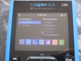 TI-Nspire CX II CAS exam mode