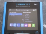 TI-Nspire CX II CAS exam mode