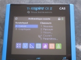 TI-Nspire CX II CAS exam mode