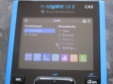 TI-Nspire CX II CAS exam mode