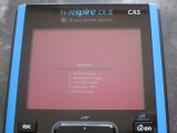 TI-Nspire CX II : boot menu