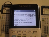 TI-83 Premium CE Edition Python