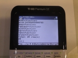 TI-83 Premium CE Edition Python