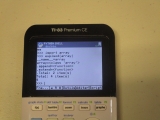 TI-83 Premium CE Edition Python