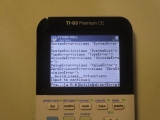 TI-83 Premium CE Edition Python