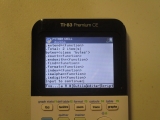 TI-83 Premium CE Edition Python