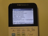 TI-83 Premium CE Edition Python