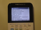 TI-83 Premium CE Edition Python