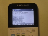 TI-83 Premium CE Edition Python