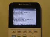 TI-83 Premium CE Edition Python