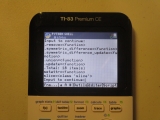 TI-83 Premium CE Edition Python