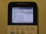 TI-83 Premium CE Edition Python