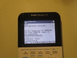 TI-83 Premium CE Edition Python