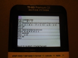 TI-83 Premium CE Edition Python